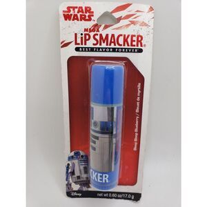 STAR wars R2-D2 bleep bloop blueberry lip smacker